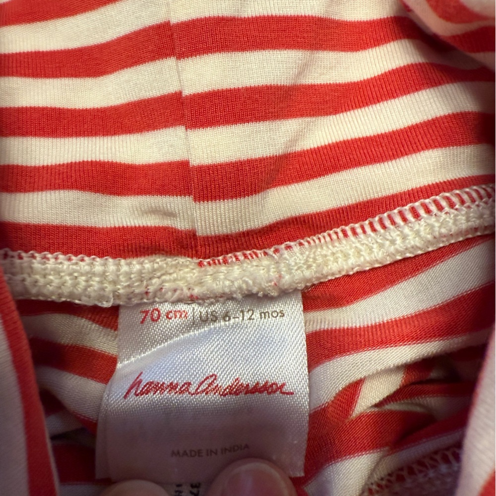 Hanna Andersson Laylette Wiggle Set in HannaSoft size 6-12mo - Picture 5 of 5